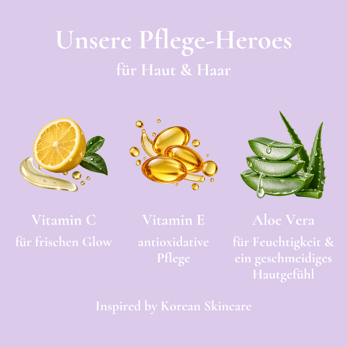Spa Moments Pflege-Heroes: Inhaltsstoffe für Haut und Haar im Überblick