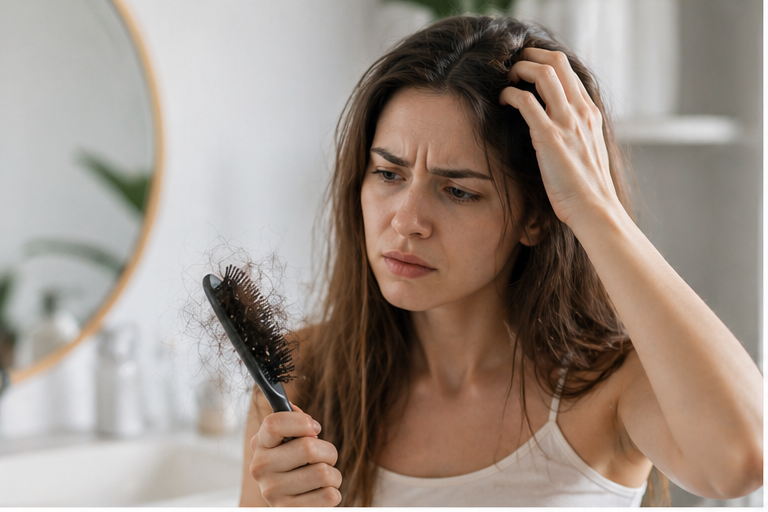 Haarausfall nach 6 Wochen Bali